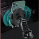 Автотримач з функцією бездротової зарядки Usams CD131 15W Induction Wireless Charging Car Holder Black (CD131ZJ01) - зображення 2