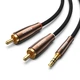 Кабель Ugreen Mini Jack 3.5mm to 2x RCA 2m Copper (6957303888474) - зображення 1
