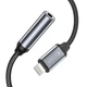Адаптер Tech-Protect Ultraboost Adapter Lightning to Mini Jack 3.5mm Black (9490713929599) - изображение 2