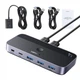 Розгалужувач Ugreen CM662 Switch 5-in-1 2xUSB-A to 3xUSB-A/USB-C/mini USB Black (15705) - зображення 2
