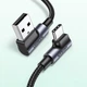 Кабель Ugreen USB-A to USB-C 3m Black (6957303878758) - зображення 12