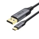 Кабель Tech-Protect UltraBoost USB-C to DisplayPort 1.4 8K 60Hz 1.8 m Black (5906302321780) - изображение 1