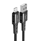 Кабель Acefast MFI USB-A to Lightning 1.2m Black (C1-02 Black) - зображення 1