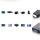 Адаптер Ugreen HDMI to VGA micro USB/Audio Mini Jack 3.5mm Black (UGR377BLK) - зображення 3