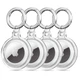 Чехол-брелок Tech-Protect Icon для AirTag (4 pack) Clear (5906302360765) - изображение 1