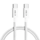 Кабель Tech-Protect Ultraboost Lite USB-C to USB-C 60W 1 m Cool Grey (5906302380909) - изображение 1