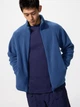 Толстовка на флисе на молнии мужская Uniqlo 733061348 2XL Синяя (1159855919) - изображение 2