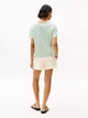 Футболка хлопковая женская Tommy Hilfiger 796952734 XS Белый/Зеленый (1159856055) - изображение 4