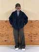 Пальто осеннее короткое женское Uniqlo 599644222 L Синее (1159855893) - изображение 7