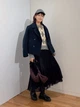 Пальто осеннее короткое женское Uniqlo 599644222 L Синее (1159855893) - изображение 18
