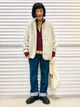 Рубашка хлопковая женская Uniqlo 657777253 XL Бежевая (1159855871) - изображение 2