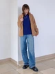 Толстовка на флисе на молнии мужская Uniqlo 927488911 M Коричневая (1159855891) - изображение 11