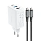 Сетевое зарядное устройство Acefast A17 65W USB-C | USB-A | HDMI with USB-C to USB-C Cable White (A17 white) - изображение 2
