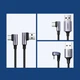 Кабель Ugreen Quick Charge USB-A to USB Type-C 3A 0.5m Gray (6957303828555) - зображення 6