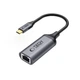 Адаптер Tech-Protect UltraBoost USB-C to Ethernet RJ45 1000Mbps Black (5906302321834) - изображение 1