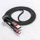 Кабель Baseus Cafule USB-A to Micro-USB 3m Black/Red (CAMKLF-H91) - изображение 10