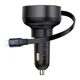 Автомобильное зарядное устройство Baseus Enjoyment Pro USB-C with Lightning Cable 60W Black (C00057803111-00) - изображение 1
