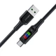 Кабель Acefast Display Cable USB-A to USB-С 60W 1.2m Black (C7-04) - изображение 4