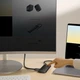 USB-хаб Baseus Lite Series 6-in-1 USB-C to 2xUSB-A/USB-C/HDMI/SD/TF Black (WKQX050001) - изображение 11