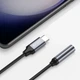 Адаптер Tech-Protect Ultraboost Adapter Type-C to Mini Jack 3.5mm Black (9490713929667) - изображение 3
