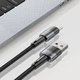 Кабель Tech-Protect Ultraboost USB-A to USB-C 66W 0.5 m Grey (9319456607499) - изображение 4