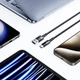Кабель Tech-Protect Ultraboost USB-A to USB-C 66W 0.5 m Grey (9319456607499) - изображение 5