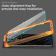 Защитное стекло Spigen с рамкой для установки Glas.TR AlignMaster (2 Pack) для Google Pixel 8 Pro Clear (AGL07395) - изображение 4