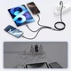 Кабель Tech-Protect UltraBoost 3-in-1 USB-A to Lightning | UCB-C | Micro-USB 15W 1.2 m Iron Grey (5906302330294) - изображение 3