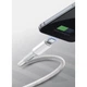 Кабель Baseus High Density Braided USB-C to Lightning 1m White (CATLGD-02) - изображение 13