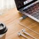 Аудиоадаптер Tech-Protect UltraBoost USB-C to Lightning Grey (5906302372508) - изображение 3