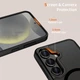 Чехол Tech-Protect MagMat для Xiaomi Poco F7 5G Black Clear with MagSafe (5906302330683) - изображение 3