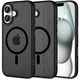 Чехол Tech-Protect MagMat для iPhone 16 Matte Black with MagSafe (5906302311088) - изображение 1