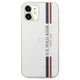 Чохол U.S. Polo Assn Tricolor Pattern Collection для iPhone 12 mini White (USHCP12SPCUSSWH) - зображення 3