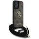 Чохол Guess 4G Big Logo Cord Strap Crossbody для iPhone 16 Brown (GUHCP16SP4GMGCRW) - зображення 3