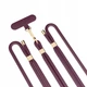 Универсальный шнурок 3MK EasyClip Elite Mulberry with Gold Metal (5903108572576) - изображение 3