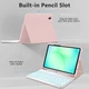 Чехол Tech-Protect SC Pen + Keyboard для Samsung Galaxy Tab A11 | A9 8.7 Pink (5906302335015) - изображение 4