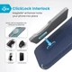 Чехол Speck Presidio2 Grip ClickLock для iPhone 16 Pro Max Coastal Blue Dust Grey with MagSafe (150725-3206) - изображение 2