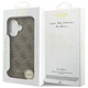 Чохол Guess 4G Classic Logo для iPhone 17 Brown with MagSafe (GUHMP17SP4GSSMCW) - зображення 8