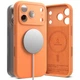 Чехол Ringke Silicone Magnetic для iPhone 17 Pro Max Tangerine with MagSafe (8800328810464) - изображение 1