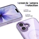 Чехол Tech-Protect MagMat для iPhone 17 Lavender Clear with MagSafe (5906302334193) - изображение 5