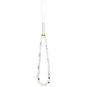 Чохол Guess IML Flowers Electro Pearl Strap для iPhone 17 Pro White with MagSafe (GUHMP17LHCPOFPH) - зображення 2