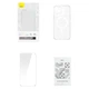 Чехол и защитное стекло Baseus Magnetic Crystal Clear with Cleaner Kit для iPhone 13 Transparent with MagSafe (ARSJ010602) - изображение 10