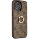 Чохол Guess Ring Stand для iPhone 13 Pro Brown (GUHCP13L4GMRBR) - зображення 2