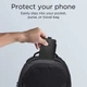 Чехол Tech-Protect Universal Phone для телефону 6-6.9 inch Black Red (5906302331994) - изображение 5