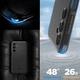 Чехол Spigen Essential SandBlast для Samsung Galaxy M35 (M356) Matte Black (ACS08263) - изображение 8