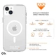 Чохол Case-Mate Ultra Tough D3O Clear для iPhone 15 Plus Clear with MagSafe (CM051580) - зображення 10