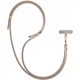 Универсальный шнурок 3mk EasyClip Elite Taupe with Gold Metal (5903108572606) - изображение 2