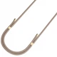 Универсальный шнурок 3mk EasyClip Elite Taupe with Gold Metal (5903108572606) - изображение 8