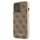 Чохол Guess 4G Collection для iPhone 13 Pro Brown with MagSafe Brown (GUHMP13LG4GB) - зображення 3