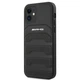 Чохол Mercedes для iPhone 12 mini Leather Debossed Lines Black (AMHCP12SGSEBK) - зображення 2